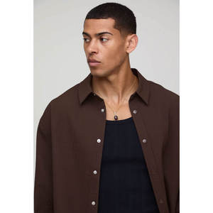 Men's <b>Linen</b> Casual Button Down Shirt Single Breasted Closure Summer Beach Tops Size XL-Breathable - Product Image 2