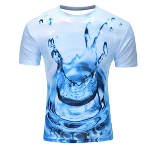 T-shirts en coton personnalisés pour hommes, sublimation intégrale, qualité professionnelle - Product Image 1