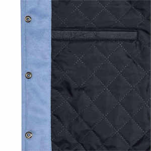 Veste de sport d'hiver personnalisable en laine brodée coupe-vent, style streetwear, à manches longues, type Letterman - Product Image 4