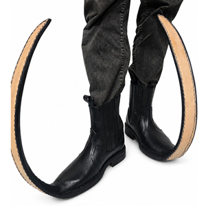 Botas de Cuero Hechas a Mano con Punta Rizada Estilo Medieval, Botas Negras de Vikingo, Elfo, Duende, Bruja, para Disfraces de Fantasía, Renacimiento, Halloween, Cosplay - Product Image 3