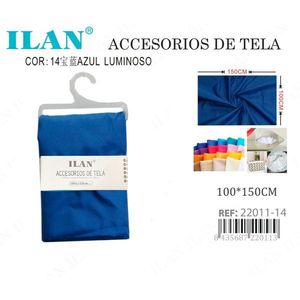 ผ้า ILAN Tela Lisa ขนาด 100x150 ซม. สีฟ้าสดใส อุปกรณ์เสริมผ้า - Product Image 3