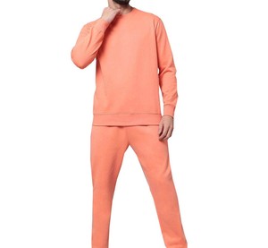 Conjuntos de Sudadera y Pantalón de Felpa para Hombre OEM, Estilo Jogger, Corte Holgado, Ropa Cómoda para Estar en Casa, Venta al por Mayor - Product Image 4
