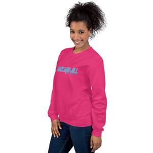 Sweat-shirt unisexe rose vif à motif Family Legacy, col rond, en molleton de coton doux, à manches longues, vêtement décontracté et tendance - Product Image 2
