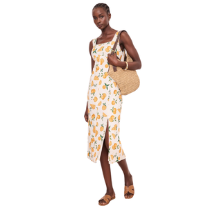 Vestido midi informal floral para mujer, vestido ligero de verano - Product Image 2