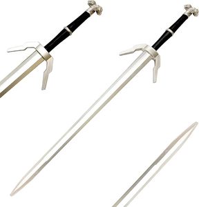 Espada Larga Medieval Occidental de Acero con Alto Contenido de Carbono, Cuchilla Afilada, Venta al Por Mayor OEM, Ideal para Regalo |   Cuchilla de espiga completa con funda - Product Image 1