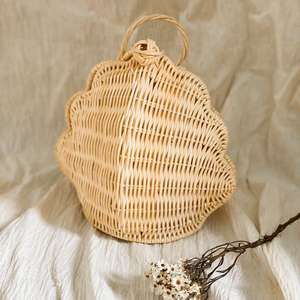 Best Choice Wholesale Rattan Seashell Kids Pouch <b>Bag</b> Children <b>Small</b> Handweaving Wicker <b>Straw</b> <b>Bags</b> - Product Image 6