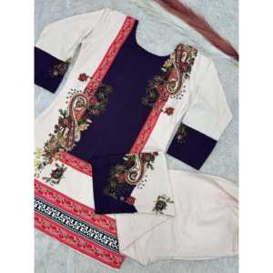 Conjunto de ropa tradicional china de lujo con hermosa impresión digital - Product Image 1