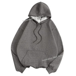 Marca de calle hombres/mujeres sudaderas con capucha nuevo Otoño Invierno Casual algodón sudaderas con capucha caramelo Color sólido sudaderas espesar sudadera - Product Image 2