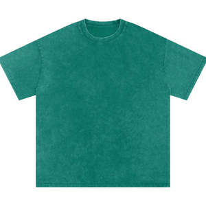 <b>Top</b> Trending Acid Wash Men's Oversized T-Shirts 100% Cotton Eco-Friendly Quick Dry Custom Logo OEM Factory Bulk Streetwear - Product Image 3