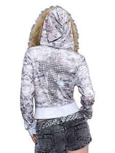 Conjunto de Sudadera y Pantalones Deportivos para Mujer, Dos Piezas, Pantalones de Chándal de Forro Polar, Conjuntos Casuales de Invierno, Venta al Por Mayor - Product Image 3