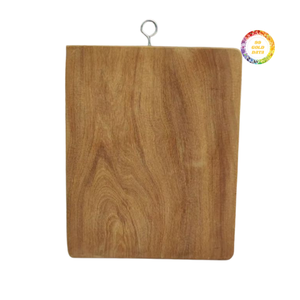 Tabla de cortar de madera de acacia con asa, tabla de picar para cocina, fácil de guardar y usar - Product Image 2