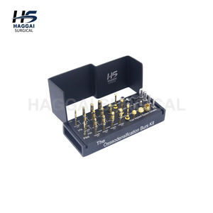 Manual Surgical Drills Kit Dental Implant Basic Tools Ratchet Wrench <b>Hex</b> Drivers Parallel Pins High-quality German Stainless - Product Image 5