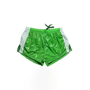 Men's Green <b>White</b> <b>Cargo</b> Mesh 100% Polyester Quick Dry Mid Waist Drawstring Casual Gym Running Sport Shorts Pockets Custom Logo - Product Image 1