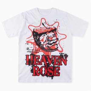 Oversized Heavyweight Cotton Graphic Streetwear T-Shirt 280-400 GSM <b>Drop</b> Shoulder Vintage <b>Acid</b> Wash Custom Printed Blank Tee Men - Product Image 6