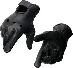 Gants de conduite en cuir de daim pour homme - Product Image 1