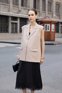 Chemisier d'été ample pour femme en modal/coton, col en V tissé, uni, respirant, écologique, antistatique, à bouton unique, broderie main, pour la maternité - Product Image 4