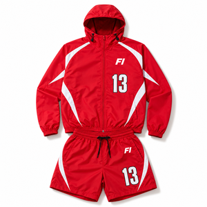 Chaqueta Deportiva Casual Unisex Estilo Y2K, Sudadera con Capucha Impermeable y Pantalones Cortos, Proveedor de Chaquetas para Hombre - Product Image 3