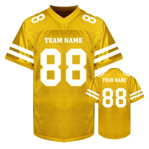 Camiseta de Fútbol Americano Unisex de Manga Corta, 100% Algodón, Antibacteriana, Verano, Alta Calidad, Servicio OEM, Gran Venta, Nuevo Diseño - Product Image 1