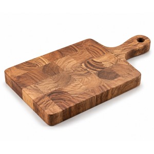 Planche à découper en bois de manguier à grain de bois traversant, petite, vente en gros - Artisanat de cuisine - Product Image 1