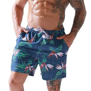 Short de gymnastique pour hommes OEM maillot d'eau pour la natation embarquement décontracté plage maille sublimé solide motif coton taille 6XL - Product Image 1