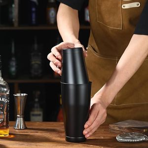 Juego de Coctelera Boston de Acero Inoxidable, Color Negro, Kit de Herramientas Profesionales para Bar, Ideal para el Hogar, Fiestas y Restaurantes - Product Image 4