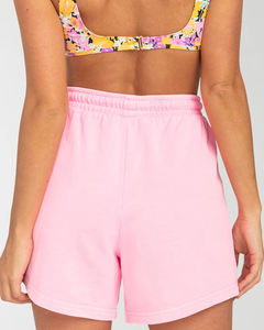 Compre Ahora Pantalones Cortos de Felpa Rosa para Mujer, Pantalones Cortos de Algodón Suave para Descansar, Pantalones Cortos Deportivos Casuales de Verano, Logotipo Personalizado OEM ODM Venta al Por Mayor - Product Image 2