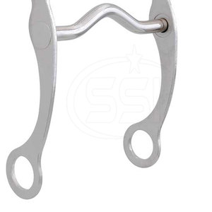 Conçu pour des performances équestres cohérentes, mors d'étrille équestre de haute qualité et fiables, construction robuste en acier inoxydable, finition lisse. - Product Image 5