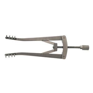 เครื่องมือผ่าตัดแบบยึดติดด้วยตัวเอง Alm Self-Retaining Retractor ขนาด 4 นิ้ว 4×4 ฟัน ปลายทู่ ทำจากเหล็กกล้าไร้สนิม - Product Image 2