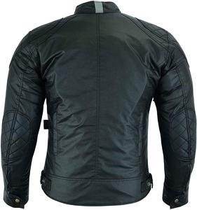 Chaqueta de cuero impermeable para hombre, textil de cuero blanco para motocicleta, la mejor calidad - Product Image 2