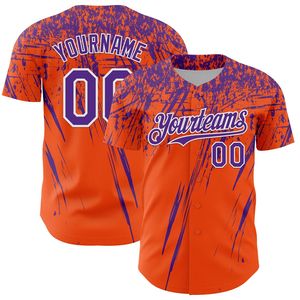 Maillot de baseball personnalisé OEM, entièrement boutonné, 100 % coton biologique, manches courtes, col en V, sangle en T, antibactérien, sublimation frontale - Product Image 1