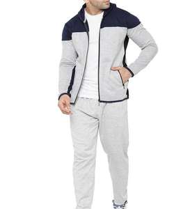 Ensemble de survêtement pour homme en tissu doux, deux pièces, respirant, extensible, idéal pour la salle de sport, la course à pied, les promenades en plein air et le quotidien - Product Image 1