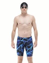 Shorts de bain pour hommes à imprimé tropical, séchage rapide, avec cordon de serrage, taille mi-haute et poches - Product Image 3