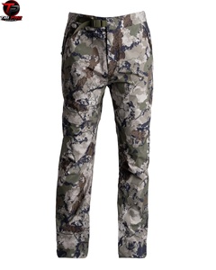 Pantalones de Caza Ligeros Unisex de Alto Rendimiento, Camuflaje Elástico, Tácticos para Exteriores, Soft Shell 100% Poliéster, Resistentes al Agua, OEM - Product Image 1