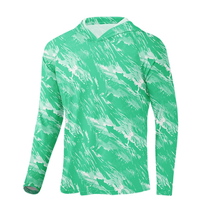 Camisas de Pesca Personalizadas al por Mayor, de Secado Rápido, Manga Larga, Protección Solar UPF 50+, para Hombre - Product Image 5