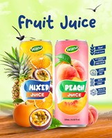 OEM ODM 320ml Pure Fruit- en Groentesapjes Wana Beverage Vietnam Gratis Ontwerp Label Sample Watermeloen Puree