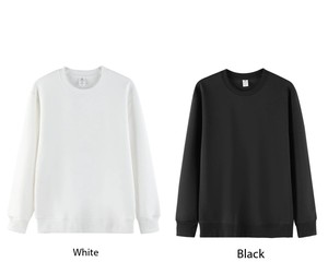 Sweat-shirt OEM pour homme 320G en imitation coton, col rond, coupe classique, sans doublure, pull-over décontracté chaud à manches longues pour l'automne et l'hiver, vente en gros - Product Image 4