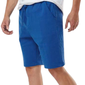 Shorts en molleton décontractés pour hommes, taille élastique, cordon de serrage, poches latérales, décontractés, personnalisables, vente en gros, fabricant OEM, fournisseur, bas de tenue X - Product Image 5