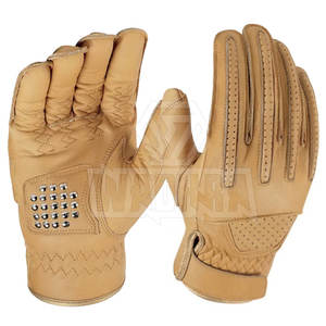 Gants de motocross en cuir de haute qualité, protection professionnelle pour les mains, gants de protection pour la conduite de moto sportive - Product Image 2