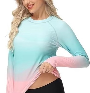 Camisetas de Jersey Transpirables con Logotipo Sólido y Corte Ajustado para Mujer, Sublimadas en Poliéster, para Todas las Temporadas - Product Image 1