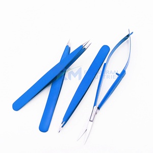 แหนบคิ้วเคลือบสีน้ำเงิน RMI พร้อมปลายแหลมสแตนเลสสีเงิน - Product Image 5