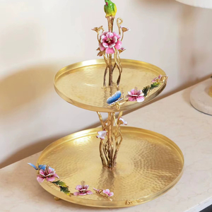 Soporte para Pastel de Aluminio de Diseño Moderno de Fabricante Confiable para una Presentación Elegante que Combina Belleza y Uso Práctico - Product Image 1