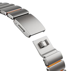 <span class=keywords><strong>Bracelet</strong></span> de montre sport en silicone et acier pour <span class=keywords><strong>Samsung</strong></span> Galaxy Ultra 47mm, respirant, compatible avec les montres connectées d'extérieur - Product Image 3