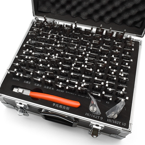 ชุดเครื่องมือช่างกุญแจ Lishi 2 in 1 อเนกประสงค์ 112 ชิ้น ชุดงัดและถอดรหัสกุญแจรถยนต์ Lishi 2 in 1 สำหรับช่างกุญแจมืออาชีพทั่วไป - Product Image 6