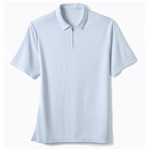 เสื้อกอล์ฟ OEM สำหรับผู้ชาย ขายส่งเสื้อผ้ากีฬา โลโก้แบบยูนิฟอร์ม เสื้อโปโลโพลีเอสเตอร์แบบมีซิป - Product Image 4