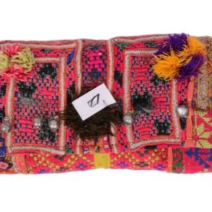 Indien Banjara broderie Patch travail mode fronde pochette femmes fête de mariage faveur écologique léger sac à main cadeau - Product Image 1
