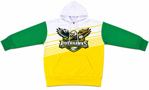 Sudadera con Capucha Personalizada para Hombre, Wilfong 99, Verde y Amarillo, Diseño de Bloques de Color, Impresión por Sublimación, Ropa Deportiva Informal, Ropa de Otoño - Product Image 1