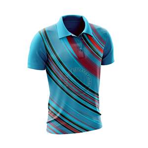 Camisa Polo de Algodón Lisa para Hombre, Tela Suave, Manga Corta, Corte Clásico, para Uso Casual y Semi Formal de Verano - Product Image 4