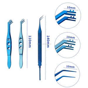 เครื่องมือผ่าตัดแบบใช้ซ้ำได้ World Precision Surgical Surgical Retractors ขนาด 110 มม. 140 มม. 10 มม. ได้รับการรับรองมาตรฐาน CE ระดับ Class I  แบบใช้มือ  ISO13485 เครื่องมือที่มีความแม่นยำสูง - Product Image 1
