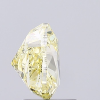 Diamante sintético suelto en forma de corazón amarillo elegante, cultivado en laboratorio, certificado por IGI, corte excelente, 2.02 quilates, claridad VS2.