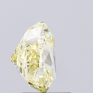 Diamant synthétique jaune fantaisie en forme de cœur, cultivé en laboratoire, certifié IGI, taille excellente, 2,02 carats, clarté VS2. - Product Image 4